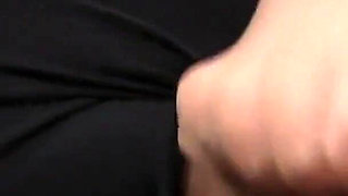 Pantyhose Salesman Footjob