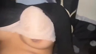 My little hijab cum in pussy