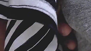 She Met a Horny Stranger in the Bus Who Was Not Ashamed to Finger Her Pussy and Cum in Her Panties