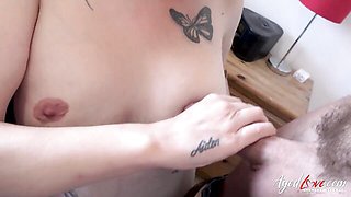 Skyler's big cock action by Aged Love