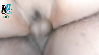 My pussy leaking & Hard Fuck with Step Brother