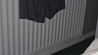 Step son sneaking into step mom room and fuck her pussy