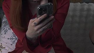 Step Mom Takes a “nap” While Step Son Uses Her Mouth & Pussy on Christmas