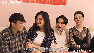 Md-0217 Family Ethics/lantern Festival with a Stepmother-changer