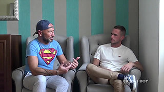 The Sexy Leo Grin Fucked raw by Apolo Adrii