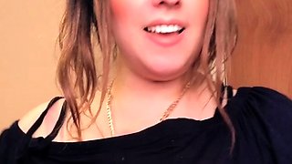 Big boobs milf masturbates with her dildo