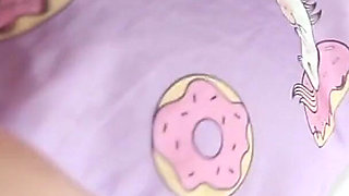 Step-daughter Has Sex with Her Step-father and Gets Hug Cum