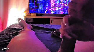 Stepmother Post Orgasm Handjob Long Nails!!!