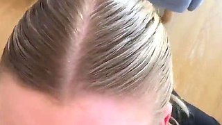 Mexicana blowjob with her big boobs