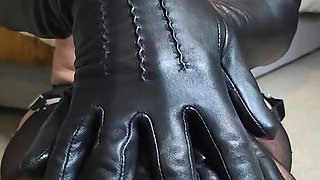 Leather gloves &amp lingerie