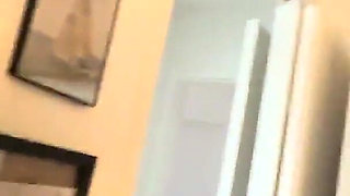 190cm 100kg Chinese Stud Gets Blowjob on the Balcony and Fucks Chinese Slut in the Bedroom