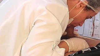 Unforgettable Erection in Front of the Nurse