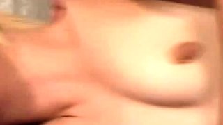 Russian blonde amateur fingering herself on live webcam