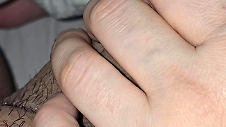 Step mom take step son out by handjob his big sick