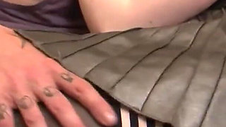 Big ass blonde Ruby Temptations fucked and milked from Luke Hotrod 's big dick