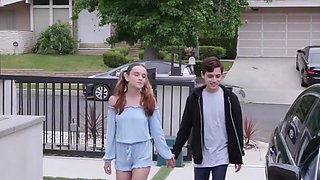 My hung stepdad punishes my cunt for dating other guys