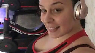 Working Out at the Gym... Cardio Before Weights and Yes I Train 5 Times a Week 2 Hours Each Session