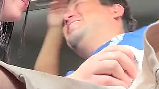 She Sucks My Cock and Slobbers All Over It in My Car