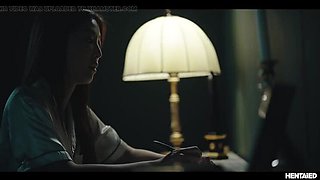 Hot Japanese Schoolgirl Trapped in Haunted House - Creampie & Monster Cock BDSM Horror Hentai