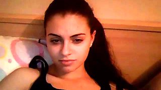 Sloppy blowjob - Alexandra Ribana: Amateur, Small Tits  Cam Porn