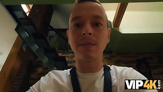 Vip4k. beauty came for a tiny sexy payback