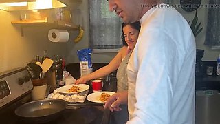 Vanessa Cliff Morning Blowjob - Amateur Wife Swallows Cum Romantic Couple Sex