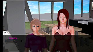 Steamy adult visual novel featuring erotic tales and anime action