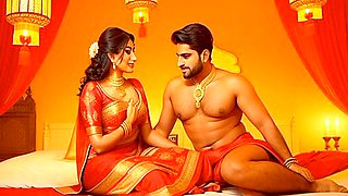 Indian Desi Girl Must Kiss On The Pretext Of Shopping - Car Toon