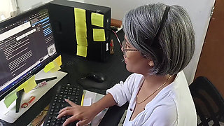 What a Day at the Office! He Gave Me a Delicious Cock to Try!