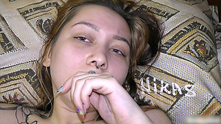 Fucking a Russian Japanese teen at home