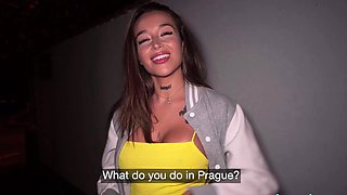 Public Agent Thick big ass Latina slides it on a big dick