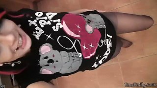 Pleasing dear's brunette scene