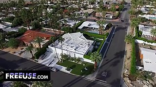 House hunting and horniness: oliver nails kenzie and aubree to seal the deal on their fresh home