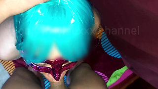 Very Slutty Geek From the State of Mexico Without a Condom