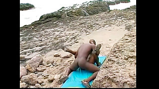 Beautiful Young Black Girl Fucked and Cummed on Big Tits by a Monster Black Cock