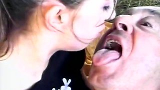 Hot Teen 18+ Assfucked In An Outdoor Threesome By Two Older Dudes