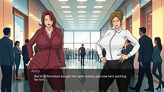 Eva's Ecstasy #08 Two Hot Babes Relaxing at the Pool in Skimpy Bikini