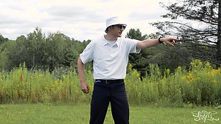 William Seed's Outdoor Sneaky Affair Ignites Heat