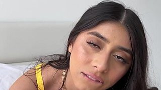 Violet Myers Displays Her Huge Tits And Hairy Pussy