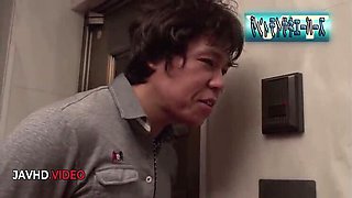 Naughty Asian Maki Horiguchi Gives Intense Blowjob - Hot JAV MILF Action