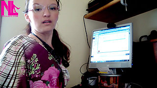 Tapping in Cream Colored Sandals