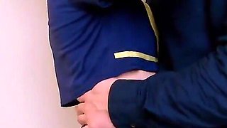 Redhead Stewardess Triple Anal Creampie After Hard Pussy Fuck