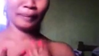 African Amateur's Striptease