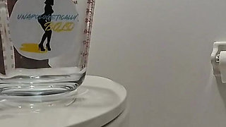 Holding My Pee as Long as I Can Pissing in a Jar