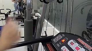 Big White Ass Fitness Rat Argentinian Gets Fucked in the Gym