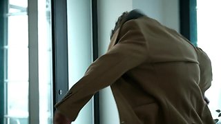 Mia Trejsi Captivates with Deluxe Brunette Escort Passion