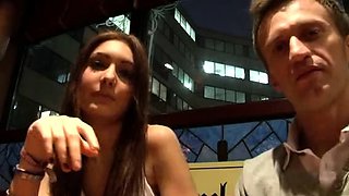 Amateur college teen blowjob and anal