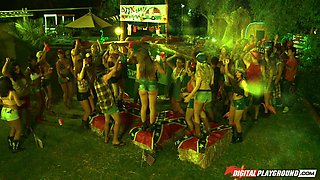Episodes Sisterhood - Outdoor Group Sex Episode White Trash Party starring Yurizan Beltran