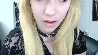 Blonde teen Sierras first erotic masturbation video