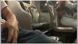 Public Flash Dick On Bus And Unknown Girl Wants To Touch